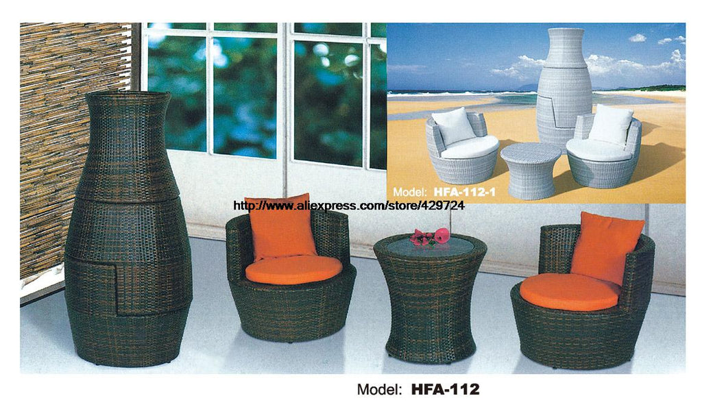 Creative Outdoor Furniture Rattan Sofa