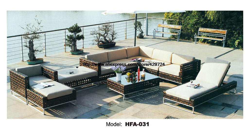 Extra Large Outdoor Furniture U Shaped