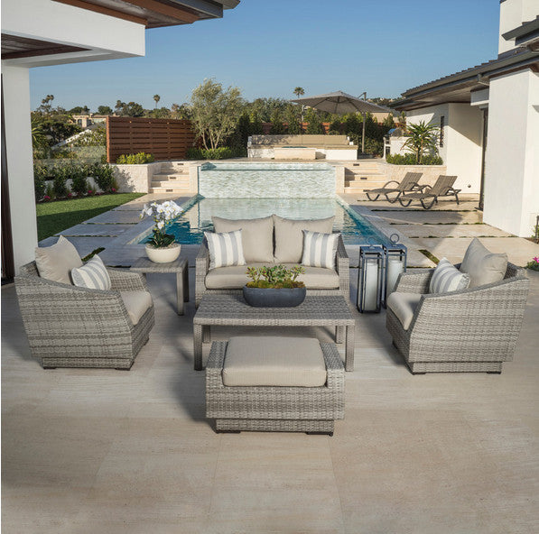 Sigma royal furniture sofa set outdoor seats rattan garden furniture
