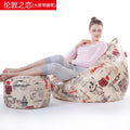 Adult Bean Bag Cover Lounger Sofa Chairs