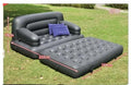 Modern Flocking pvc five in one outdoor sofa bed
