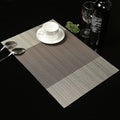 Multi-styles 4PCS PVC Dining Table Placemat