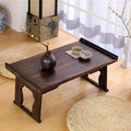 Solid wood antique tea table folding