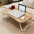 Laptop bed table with simple dormitory lazy desk on bed