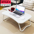 Laptop bed table with simple dormitory lazy desk on bed