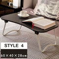 Laptop bed table with simple dormitory lazy desk on bed