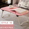 Laptop bed table with simple dormitory lazy desk on bed