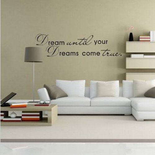 Phrase Citation Decoration Wall Sticker