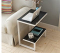 Contracted small table. Sitting room toughened