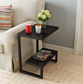 Contracted small table. Sitting room toughened