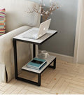 Contracted small table. Sitting room toughened