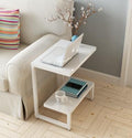 Contracted small table. Sitting room toughened