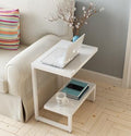 Contracted small table. Sitting room toughened