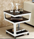 Modern toughened glass small tea table