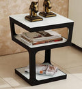 Modern toughened glass small tea table