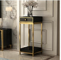 Modern toughened glass small tea table