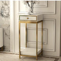 Modern toughened glass small tea table
