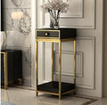 Modern toughened glass small tea table