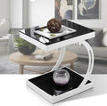 Modern toughened glass small tea table