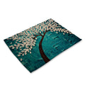 Oil Painting Table Placemat for Kitchen Table