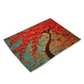 Oil Painting Table Placemat for Kitchen Table
