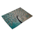 Oil Painting Table Placemat for Kitchen Table