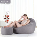 Bean Bag Sofa Cover Lounger Chairs Sofa With Ottoman