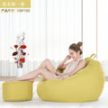 Bean Bag Sofa Cover Lounger Chairs Sofa With Ottoman