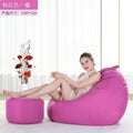 Bean Bag Sofa Cover Lounger Chairs Sofa With Ottoman