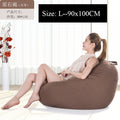 Bean Bag Sofa Cover Chairs Pouf Puff Couch Cotton