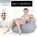 Bean Bag Sofa Cover Chairs Pouf Puff Couch Cotton