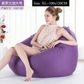 Bean Bag Sofa Cover Chairs Pouf Puff Couch Cotton