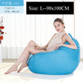 Bean Bag Sofa Cover Chairs Pouf Puff Couch Cotton