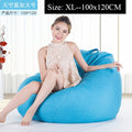 Bean Bag Sofa Cover Chairs Pouf Puff Couch Cotton