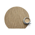 ONEUP 4pcs/lot placemats PVC sector Jacquard