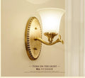 Copper wall lamp living room bedroom bed