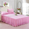 Princess bed skirt Lace Palace bed cover summer