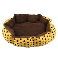 1PC Dog Bed Indoor Polka Dot Print