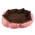 1PC Dog Bed Indoor Polka Dot Print