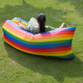 Outdoor Rainbow Air Beanbag Singleplayer Balcony