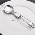 A Stainless Steel Collapsible Spoon