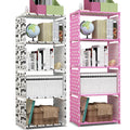 Multifunctional simple bookshelf