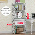Multifunctional simple bookshelf