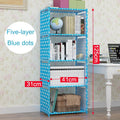 Multifunctional simple bookshelf