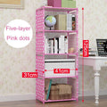 Multifunctional simple bookshelf