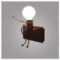 juliyang small child wall light white black fix led