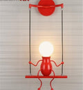 juliyang small child wall light white black fix led