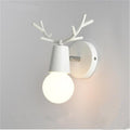 juliyang colorful Deer head wall light with pull