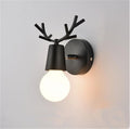 juliyang colorful Deer head wall light with pull