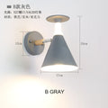 Modern art wall lamps creative Inverted wineglass